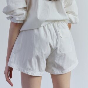 Mijeong Park white lightweight shorts | Small